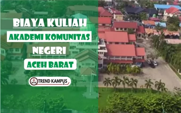 Biaya Kuliah Akademi Komunitas Negeri Aceh Barat