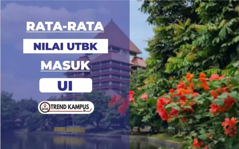 Nilai UTBK Masuk UI