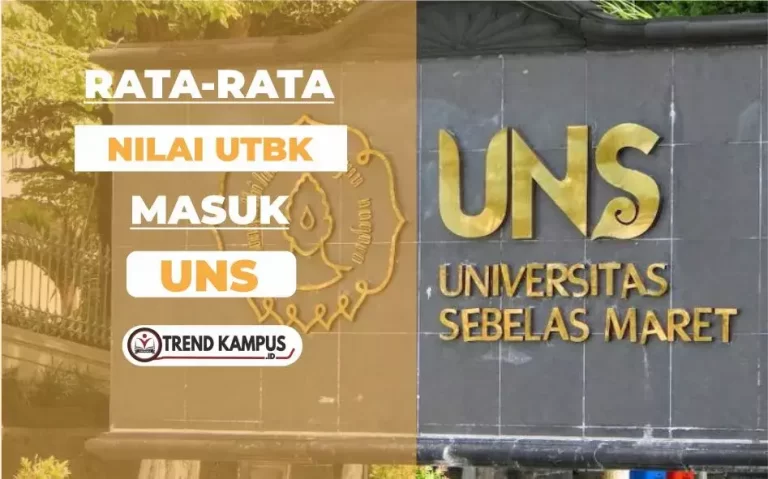 Nilai UTBK Masuk UNS