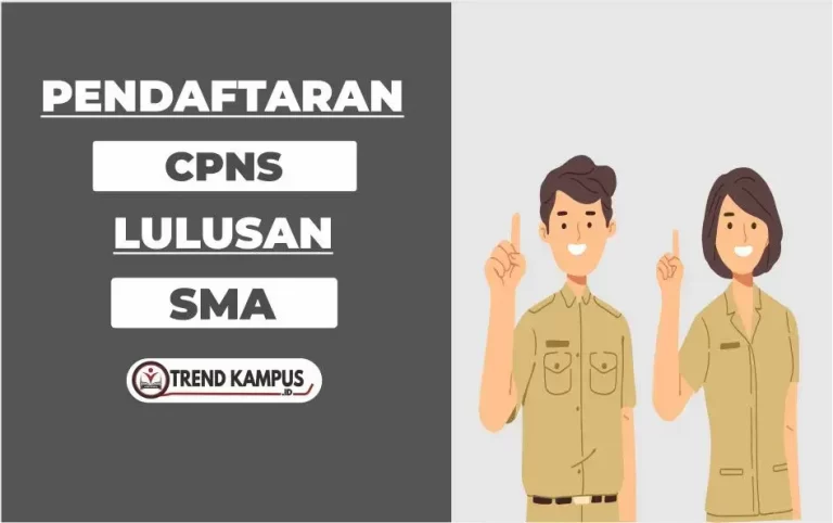 Pendaftaran CPNS untuk Lulusan SMA